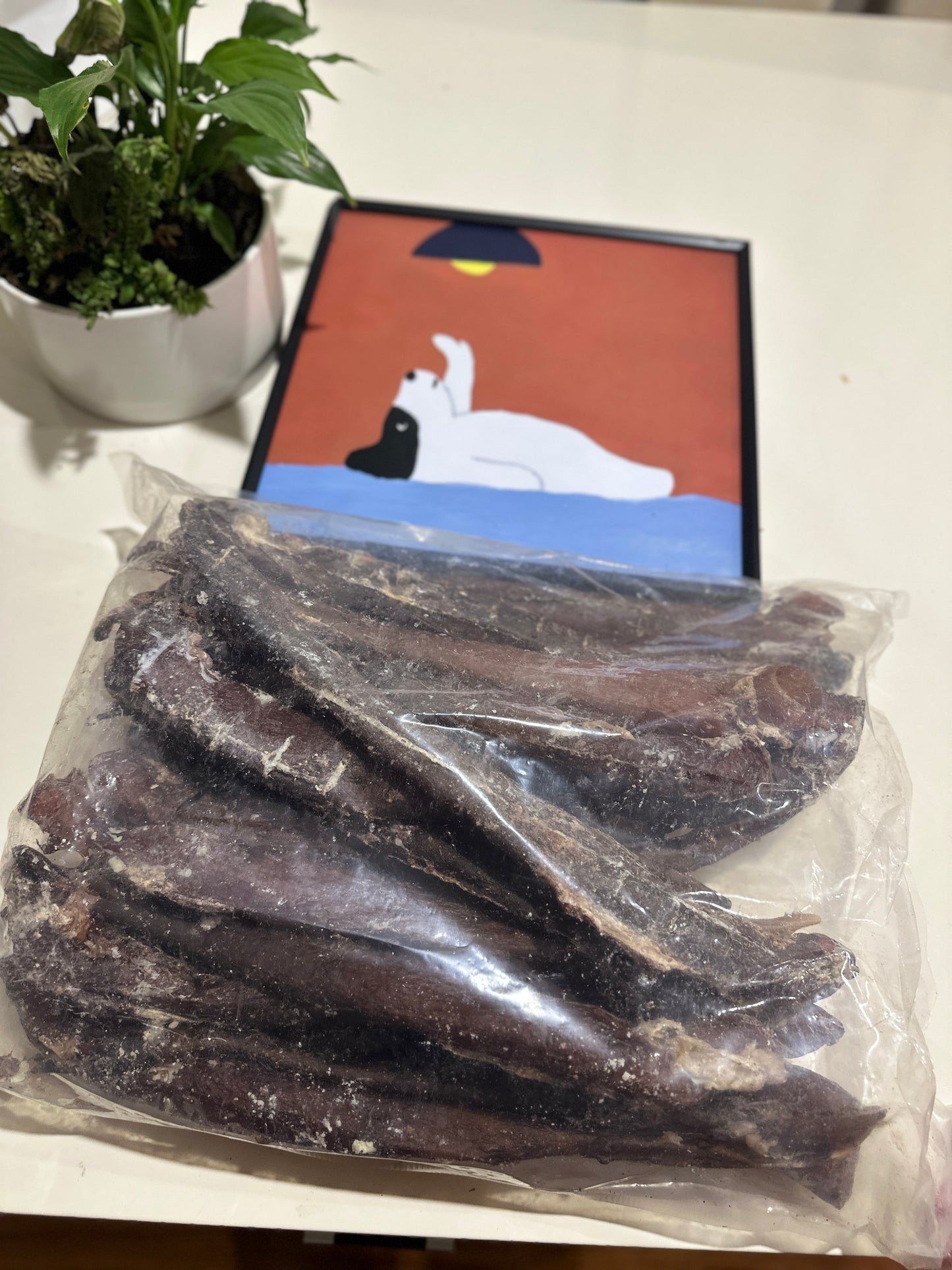 Beef Tube Value Pack (1kg) 100% Australian Natural Dog Treats Crunchy Snacks Free Post