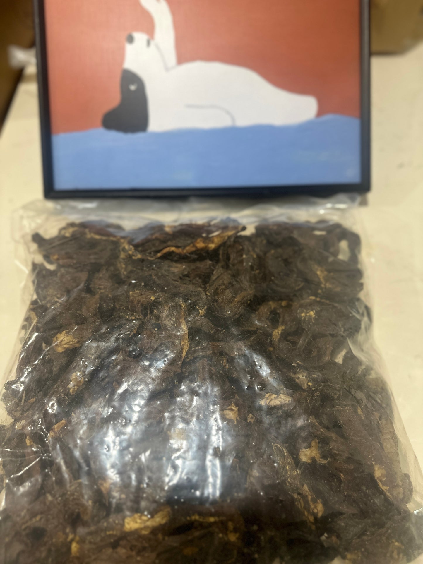 Kangaroo Heart Bites 1kg 100% Australian Natural Dog Treats Free Post