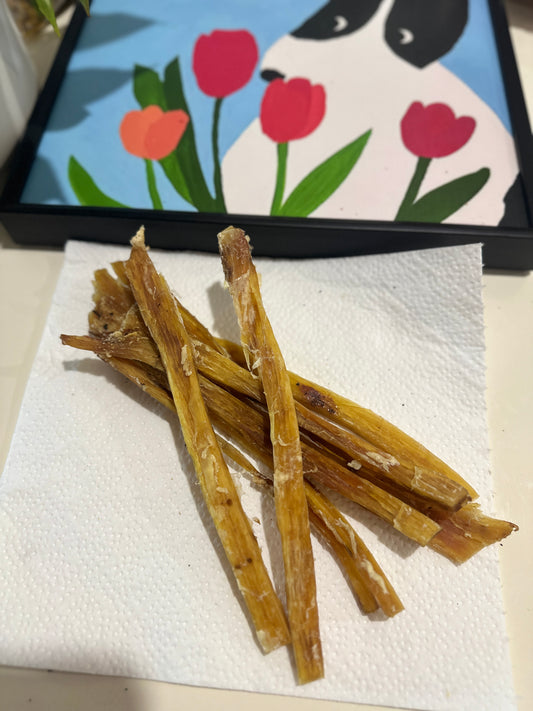 Beef Tendon Strips 1Kg 100% Australian Natural Dog Dental Treats Free Post