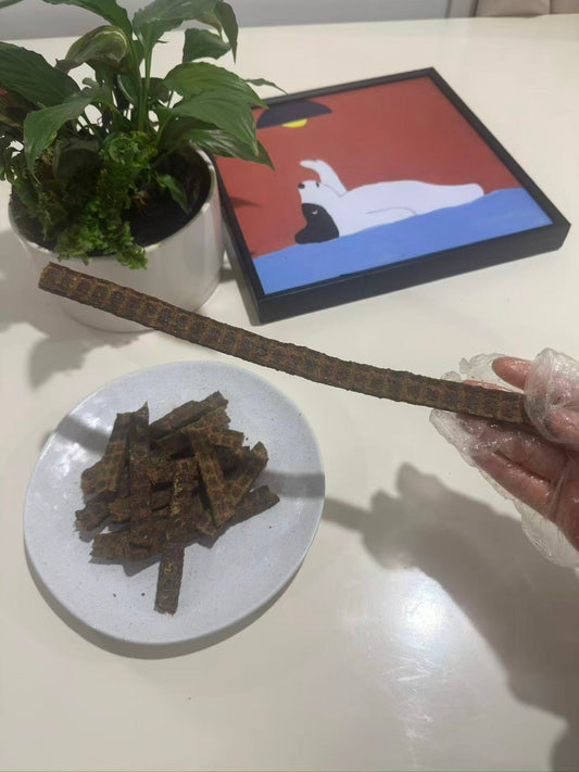 Lamb Strips (1kg) 100% Australian Natrual dog treats Free Post