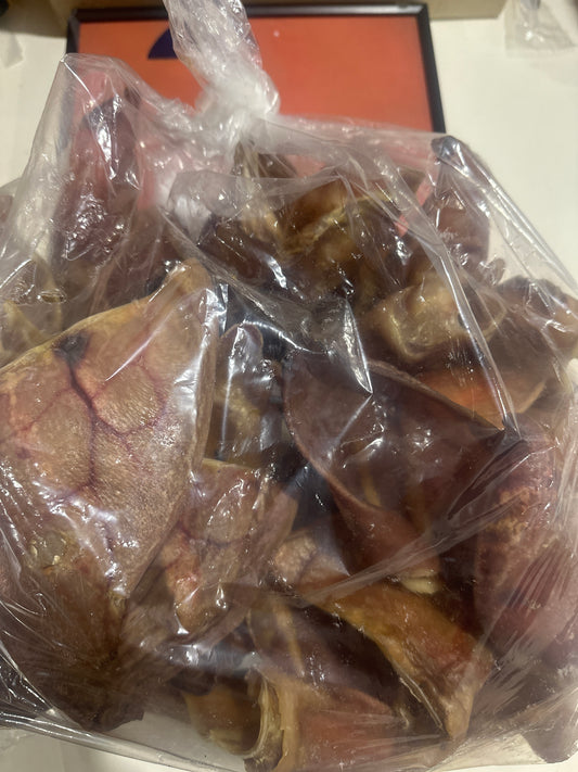 Large Pig Ears Whole 50 Pack 100% Australian Natural Dog Treats Free Post