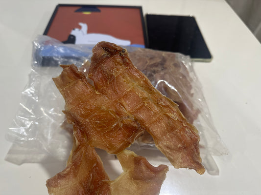 Chicken breast Jerky (1kg) 100% Australian Natural Dog Treats Free Post