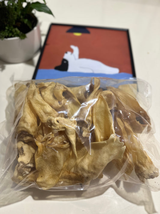 Kangaroo Ear Chews 1kg (60-80pcs)  100% Australia Natural Dog Treats Free Post